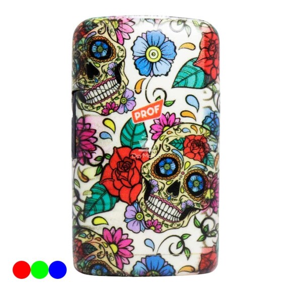 Maçarico Prof Mexican Skulls cinza