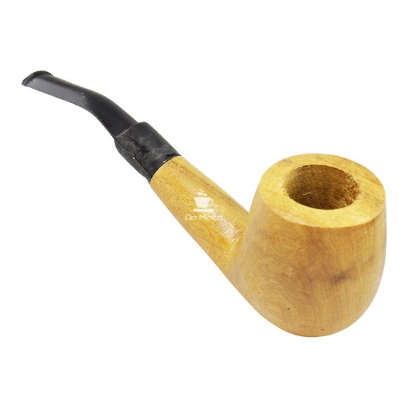 Cachimbo de Madeira 500 Curvo de frente