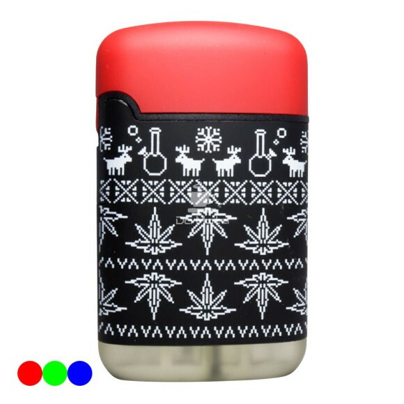 Maçarico Zengaz ZL-3B Christmas Sweatshirt preto e vermelho