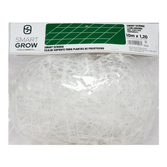 Tela de Suporte p/ Plantas de Polietileno Smart Grow 10 x 1,20