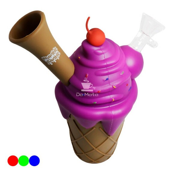 Bong de Silicone Mumble Jumble Ice Cream rosa