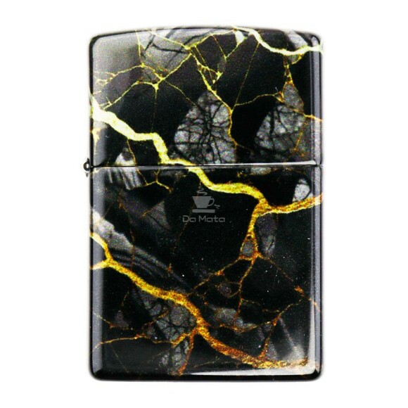 Isqueiro Zippo Marble Design 46255 de frente tabacaria da mata