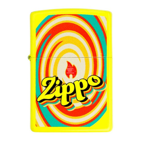 Isqueiro Zippo Swirls Design 46570 de frente tabacaria da mata