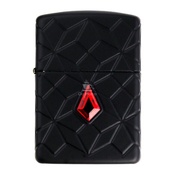 Isqueiro Zippo Diamond Pattern 46756 de frente tabacaria da mata