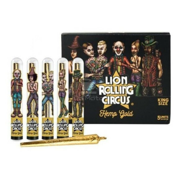 Caixa De Cone 23k Lion Rolling Circus - 5 Cones