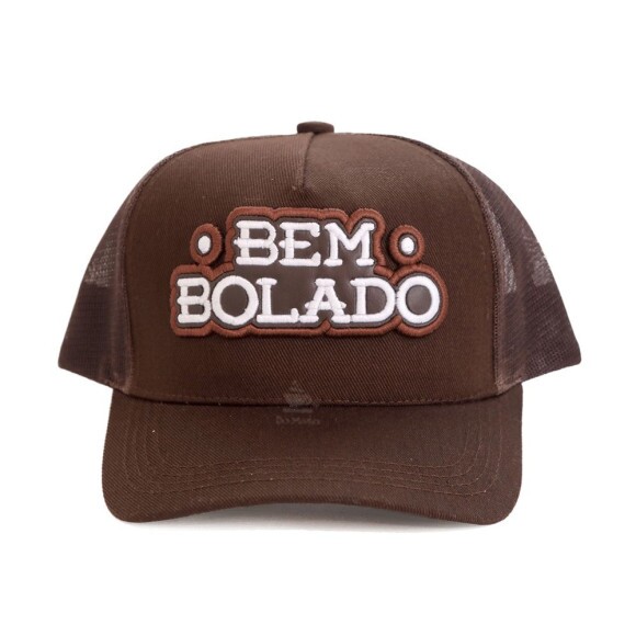 Boné Bem Bolado Brown C/ Tela 