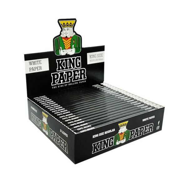 Caixa De Seda King Paper White King Size