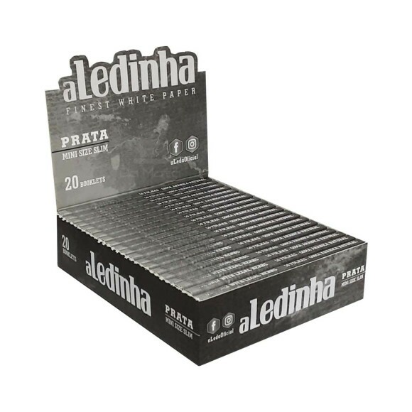 Caixa de Seda aLedinha Prata 1 1/4