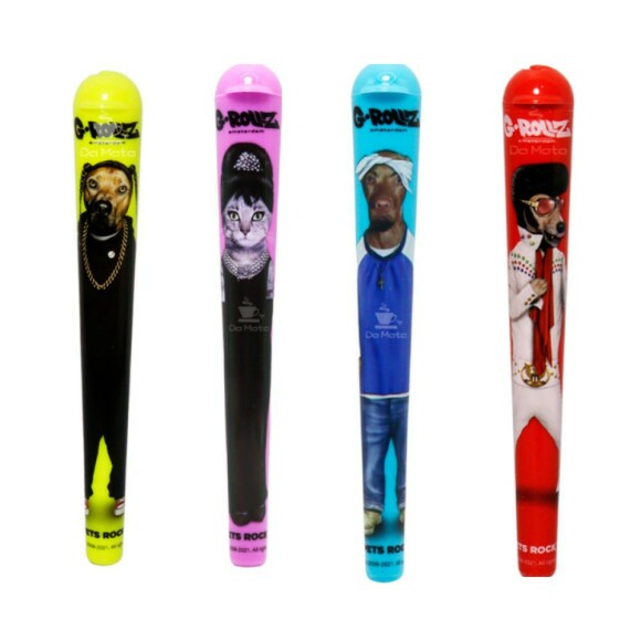 Kit com 4 Mocós G-Rollz Pets Rock 