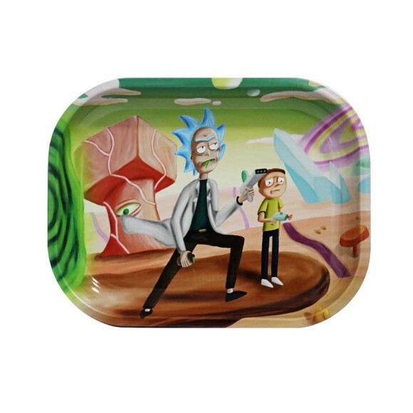 Bandeja de Metal Rick and Morty Planet 