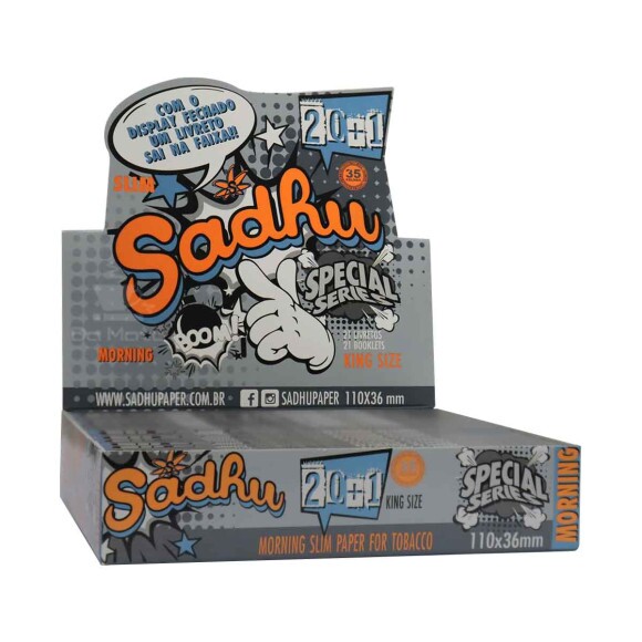 Caixa de Seda Sadhu Morning Slim King Size