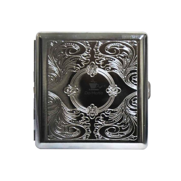 Cigarreira de Metal Victorian Ornament.jpg