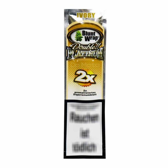 Blunt Wrap Platinum Ivory Vanilla 