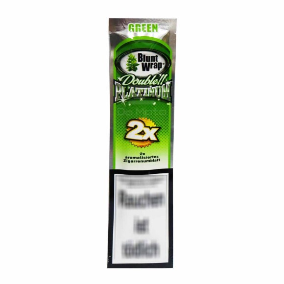 Blunt Wrap Platinum Green Martini de Maçã 