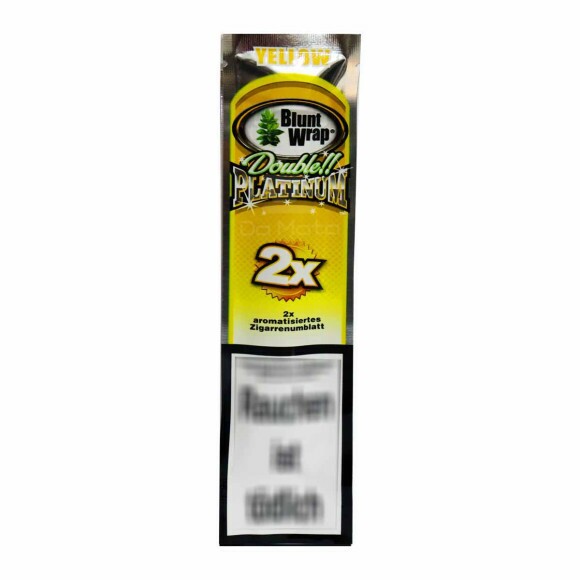 Blunt Wrap Platinum Yellow Manga