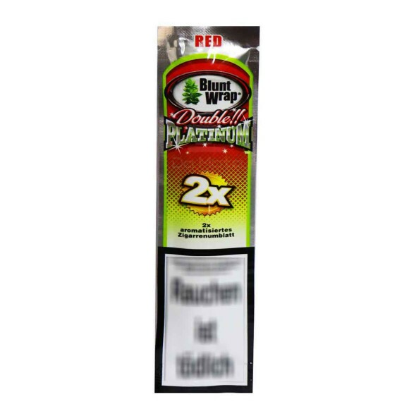 Blunt Wrap Platinum Red - Morango e Kiwi 