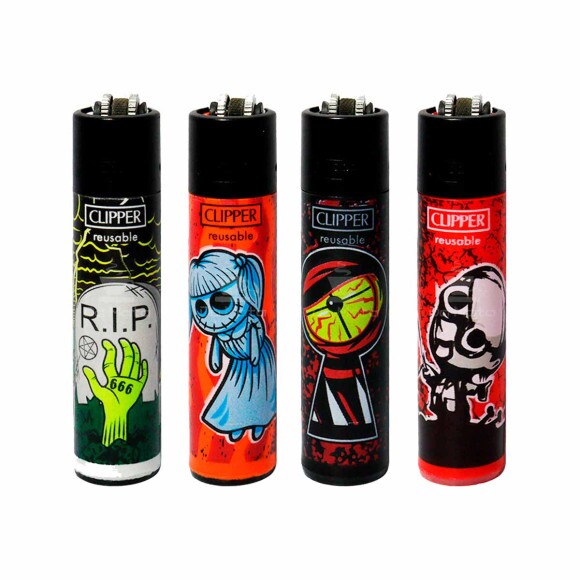 Kit Isqueiro Clipper Terror 1