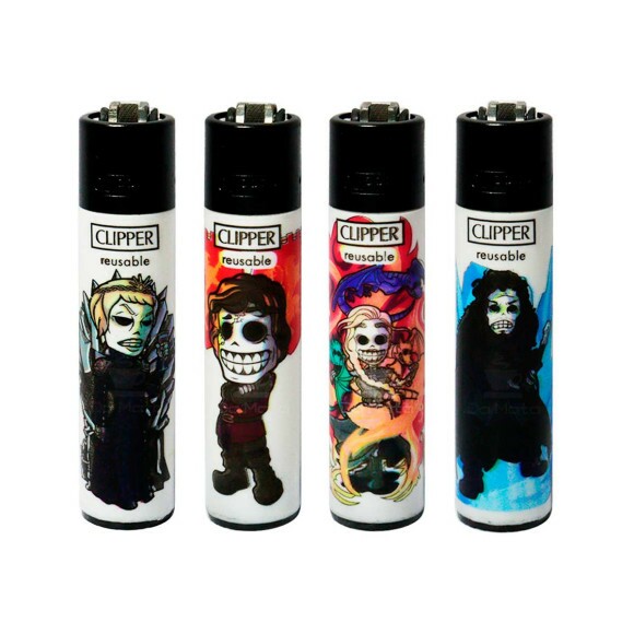 Kit Isqueiro Clipper Medieval 