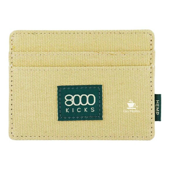 Carteira de Cânhamo Skinny 8000 Kicks de frente