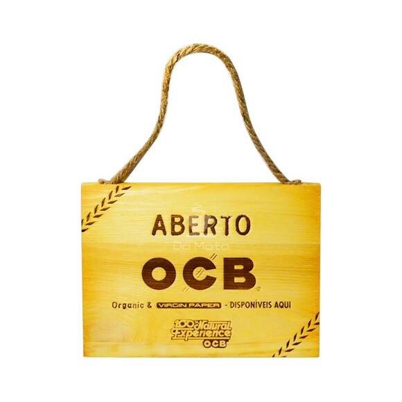 Placa de madeira Decorativa OCB