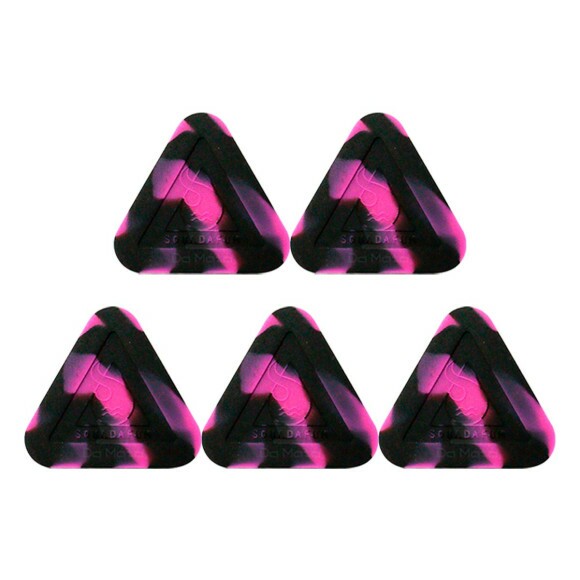 Kit de 5 Slick Squadafum Triangular Preto e Rosa 13ml