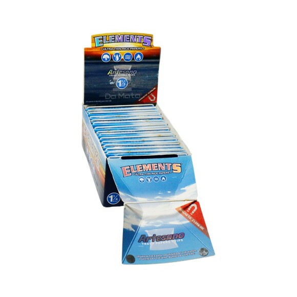 Caixa de Seda Elements Artesano 1 1/4 