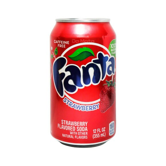 Refrigerante Importado Fanta Strawberry