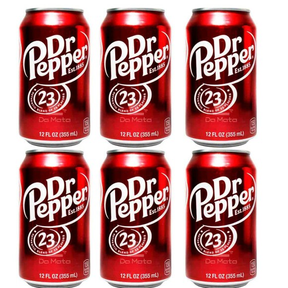Kit 6 Refrigerantes Dr Pepper Tradicional