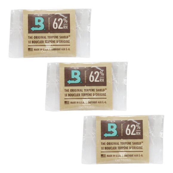 Kit com 3 Boveda 62%