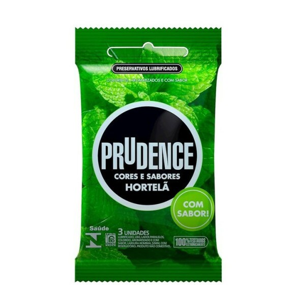 Preservativo Prudence Hortelã c/3 Un.