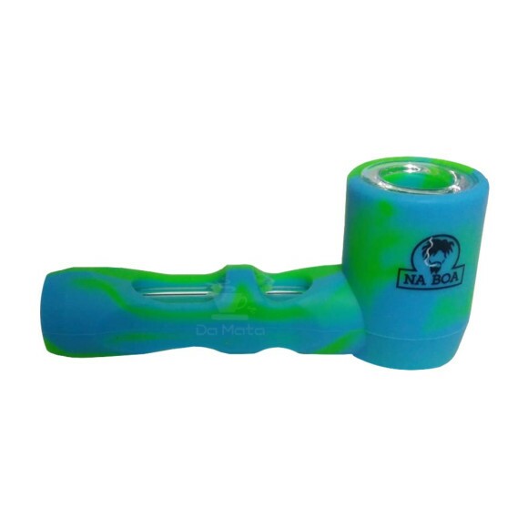 Pipe de Vidro e Silicone Na Boa
