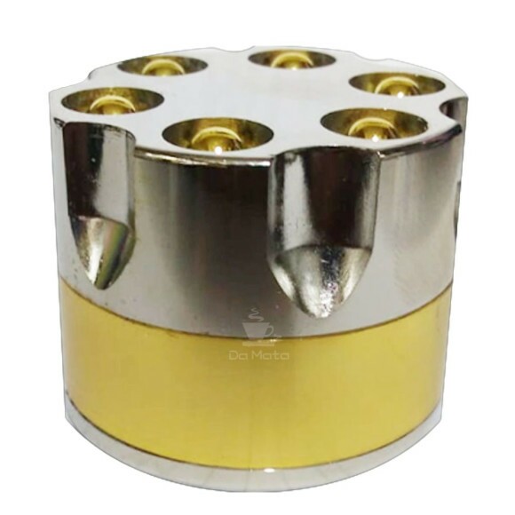 Dichavador de Metal Tambor de Revólver Grande 