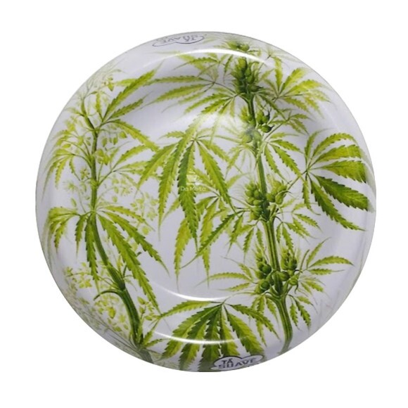 Cinzeiro de Metal Suave Cannabis