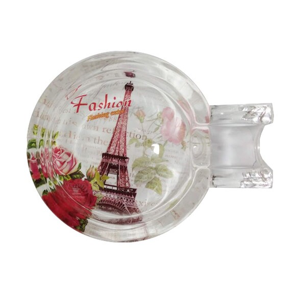 Cinzeiro de Vidro Paris Fashion 