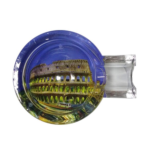 Cinzeiro de Vidro Coliseu 