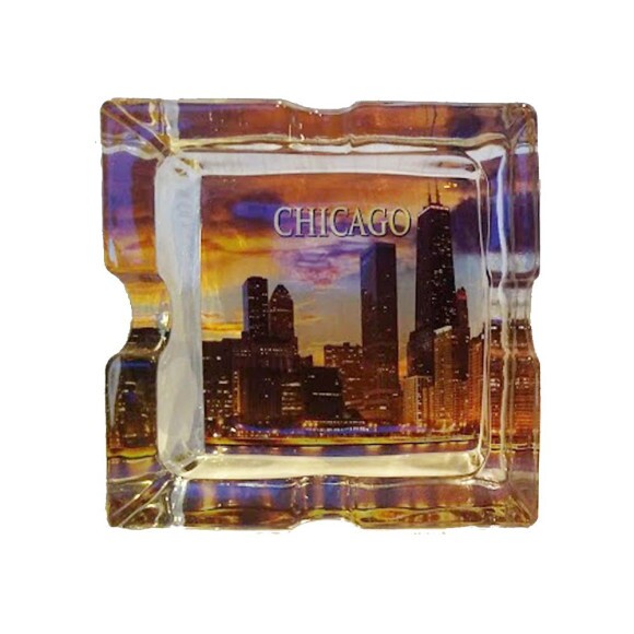 Cinzeiro de Vidro - Chicago