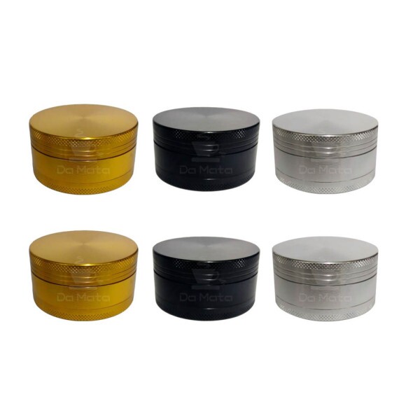 Caixa de Dichavador de Metal Grande 