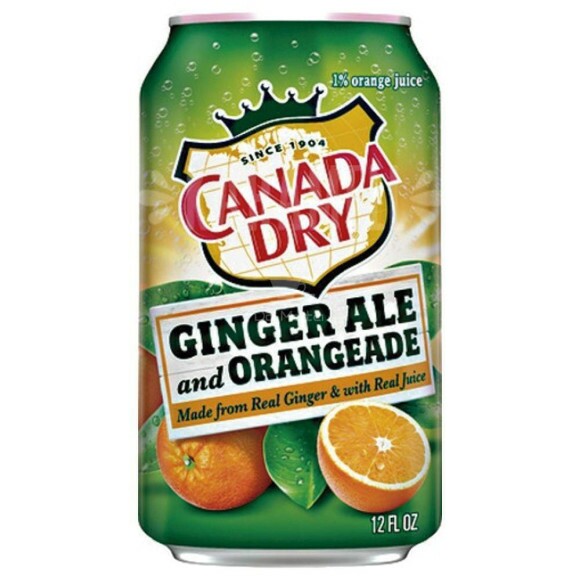 Canada Dry Ginger Ale and Orangeade