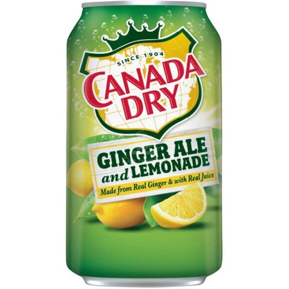Canada Dry Ginger Ale and Lemonade