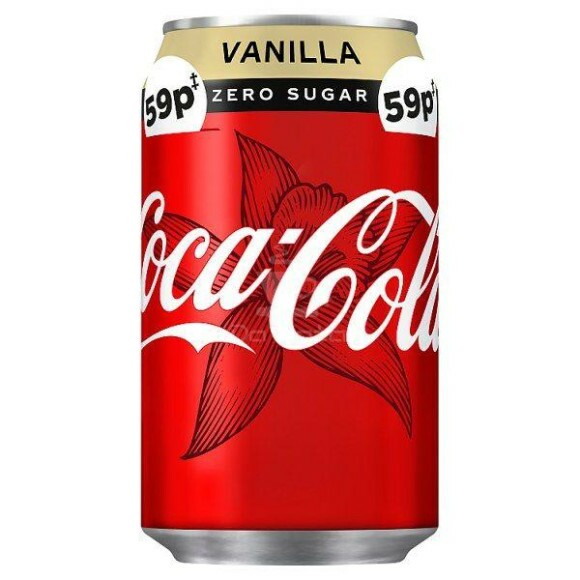 Coca Cola Vanilla Zero sugar