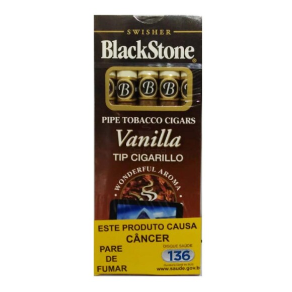  embalagem da Cigarrilha Blackstone Vanilla