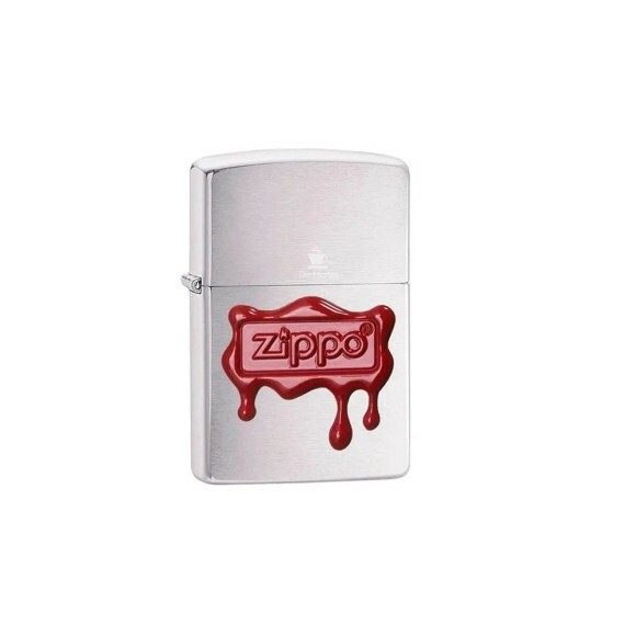  Isqueiro Zippo 29492 Red Wax Seal fechado