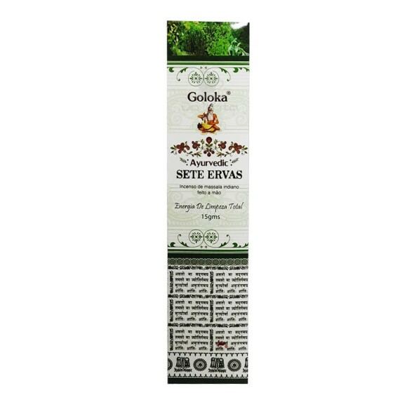 Incenso Goloka Sete Ervas
