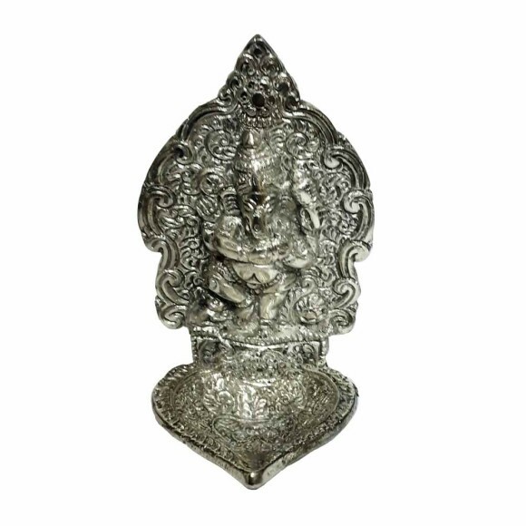 Incensário de Metal Ganesha