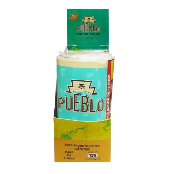 Caixa de Tabaco Pueblo Azul 