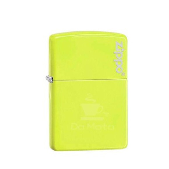  Zippo Navy Matte Amarelo
