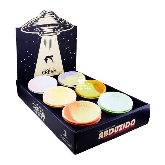 Caixa de Cuia Silicone Abduzido Half Cream de lado tabacaria da mata