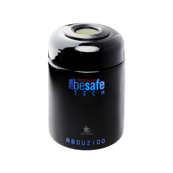 Pote de Vidro UV ABDZ Besafe Tech 250ml de frente