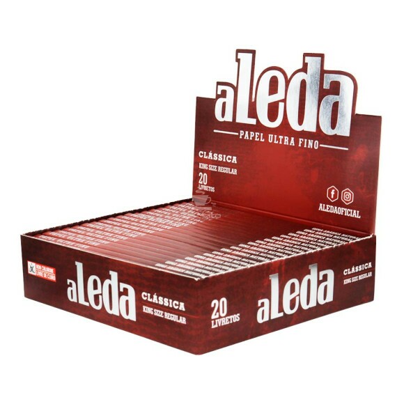 Caixa de Seda aLeda Clássica King Size tabacaria da mata 