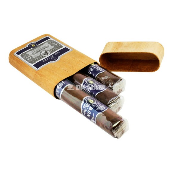 Petaca Charuto Alonso Menendez Del Patron Duo C/3un de lado aberto tabacaria da mata